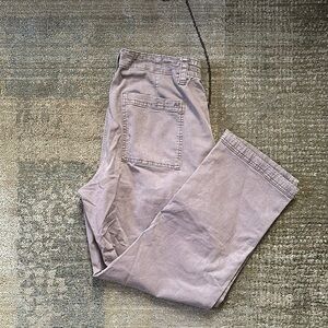 American Eagle Stretch Curvy Cargo Straight Pants | Size: 12 Regular